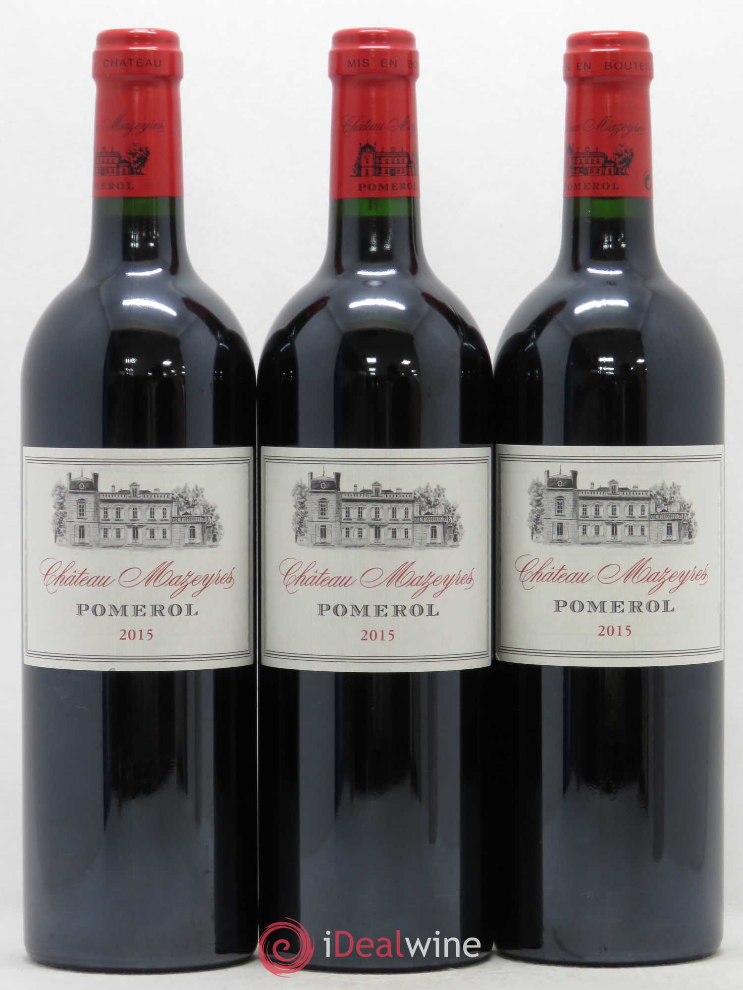 Château Mazeyres 2015 - Lot de 3 bouteilles - 0