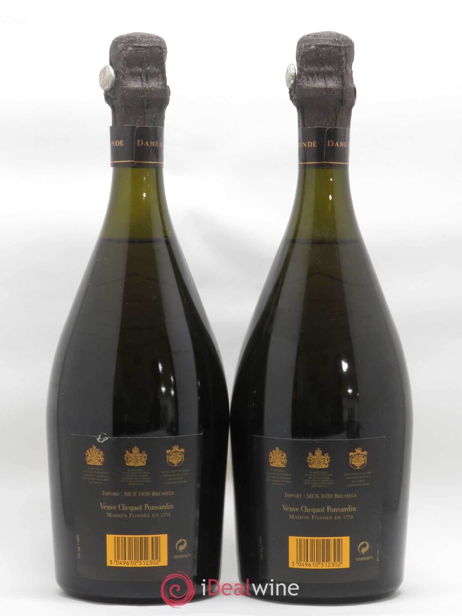 La Grande Dame Veuve Clicquot Ponsardin 1995 - Lot de 2 bouteilles - 1