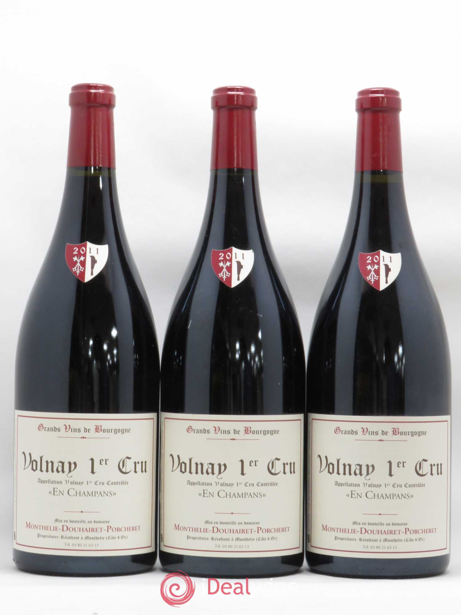 Volnay 1er Cru En Champans Domaine Douhairet Porcheret 2011 - Lot de 3 magnums - 0