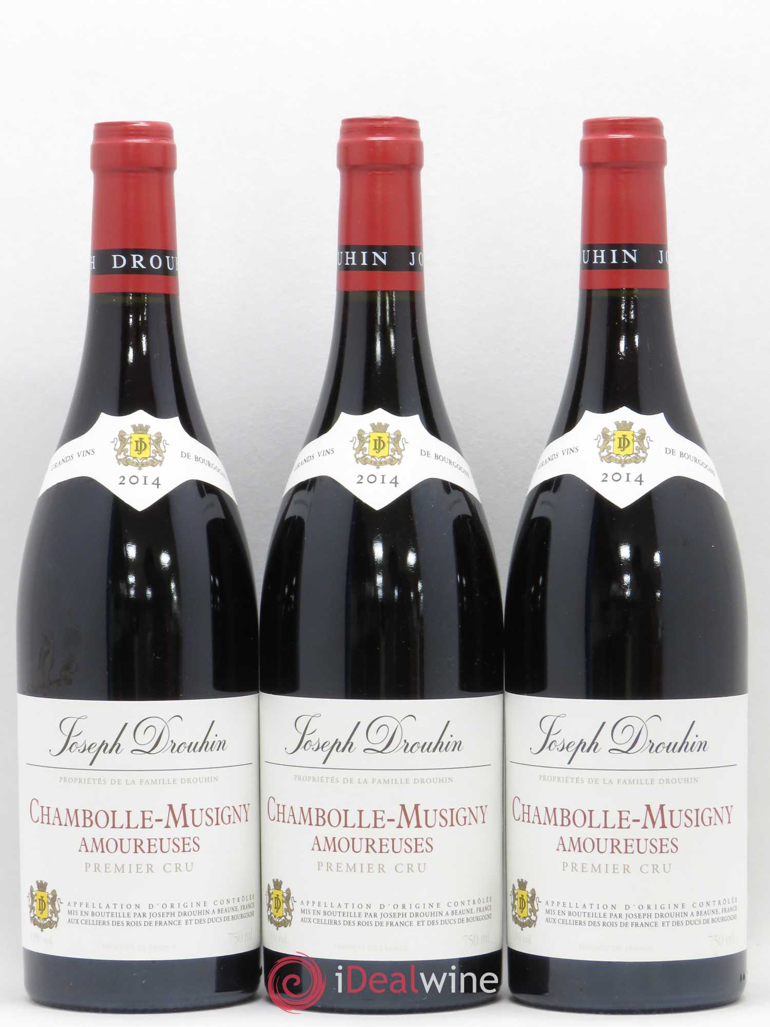 Chambolle-Musigny 1er Cru Les Amoureuses Joseph Drouhin 2014 - Lot de 3 bouteilles - 0