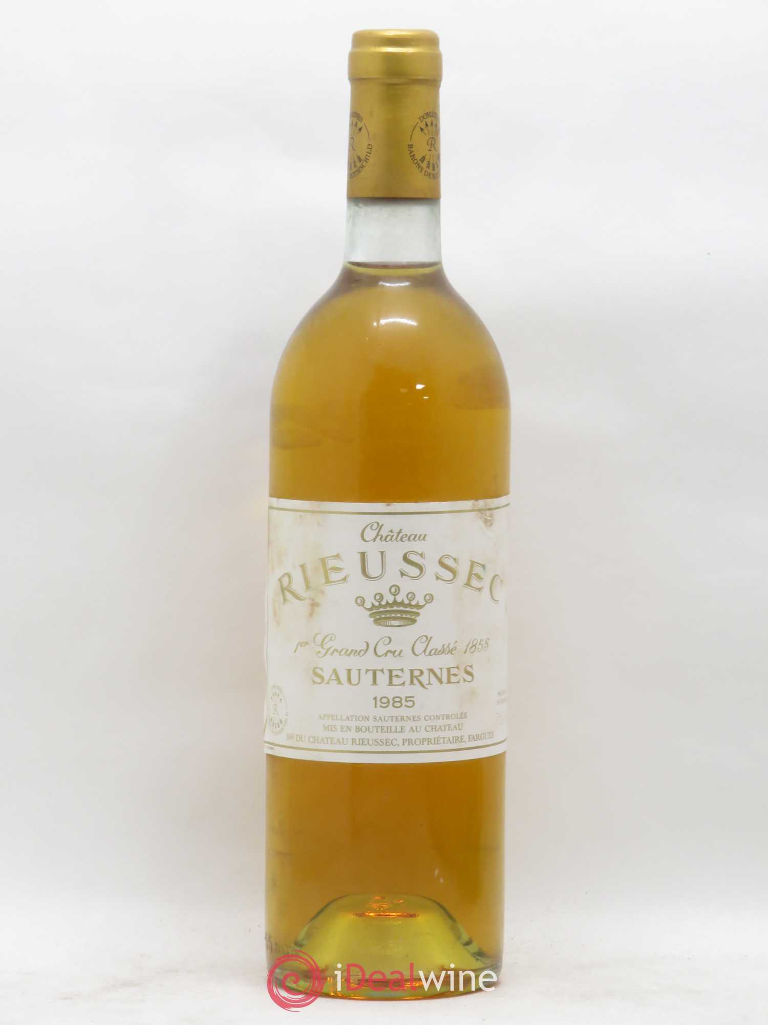 Château Rieussec 1er Grand Cru Classé 1985 - Lot de 1 bouteille - 0