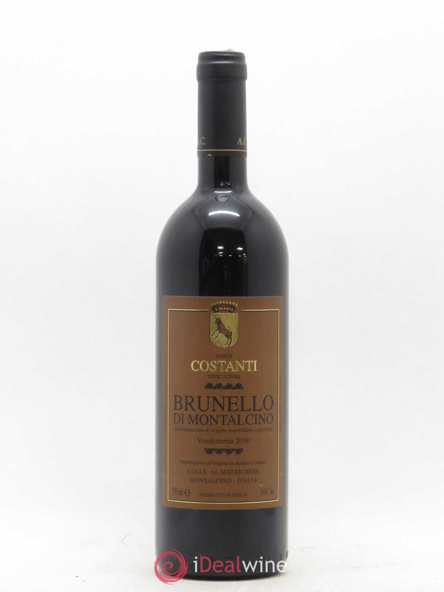 Brunello di Montalcino Conti Costanti DOCG 2010 - Lot de 1 bouteille - 0