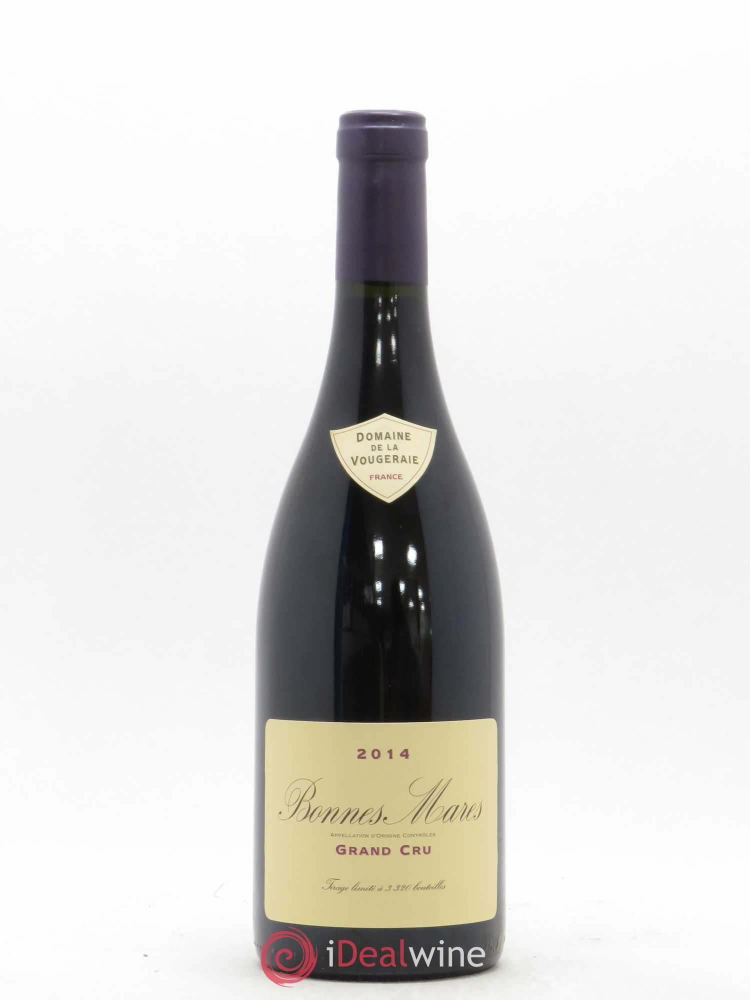 Bonnes-Mares Grand Cru La Vougeraie 2014 - Lot de 1 bouteille - 0