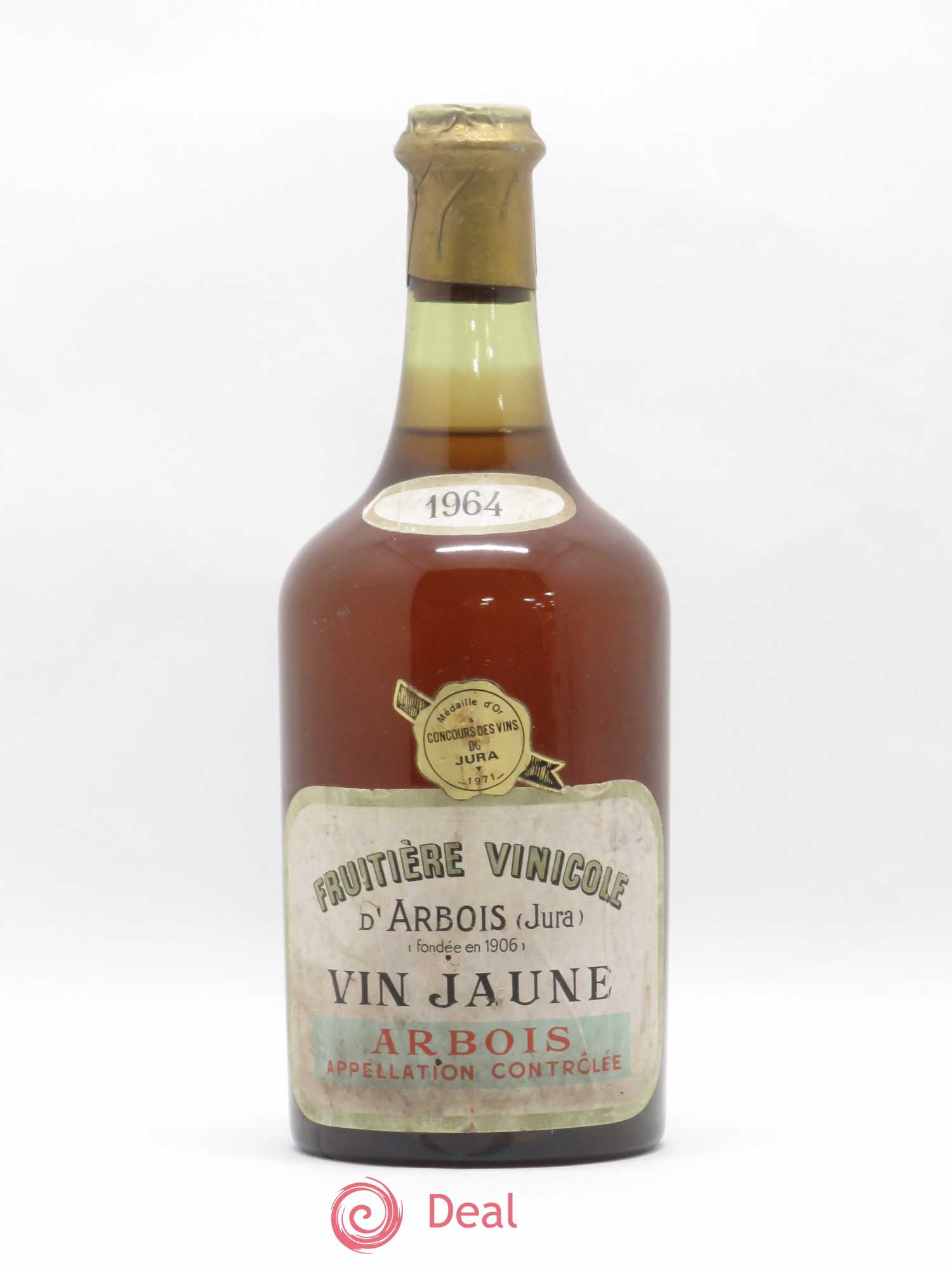 Arbois Vin Jaune Fruitière Vinicole d'Arbois 1964 - Lot de 1 bouteille - 0