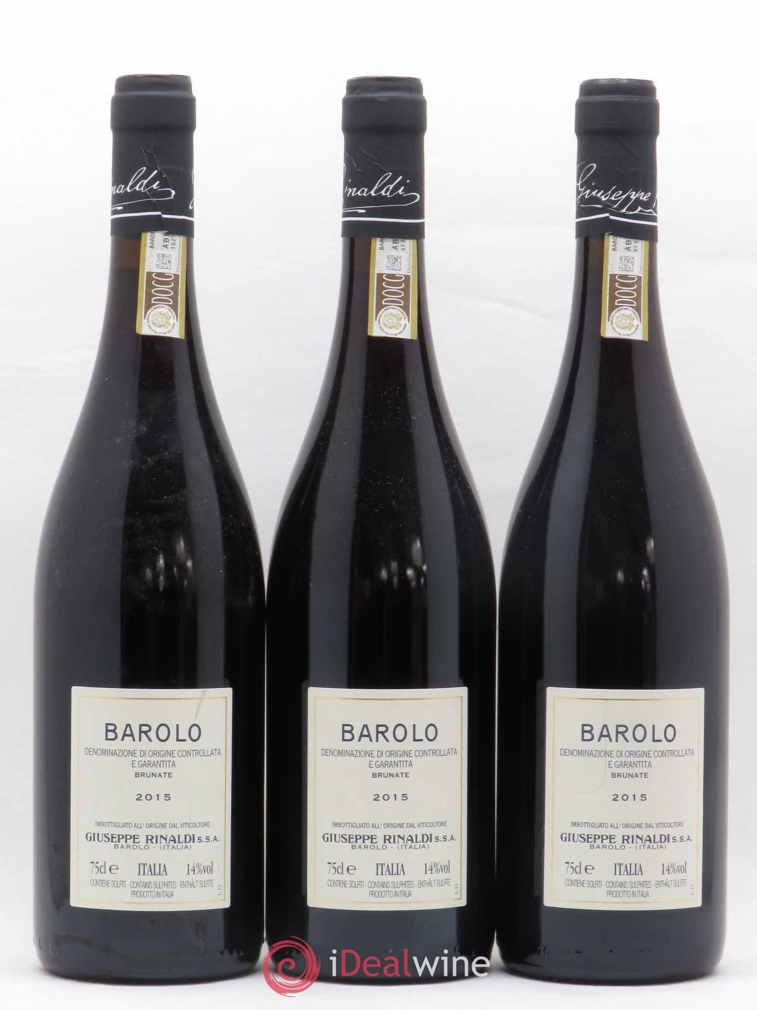 Barolo DOCG Brunate  Giuseppe Rinaldi 2015 - Lot of 12 bottles - 2