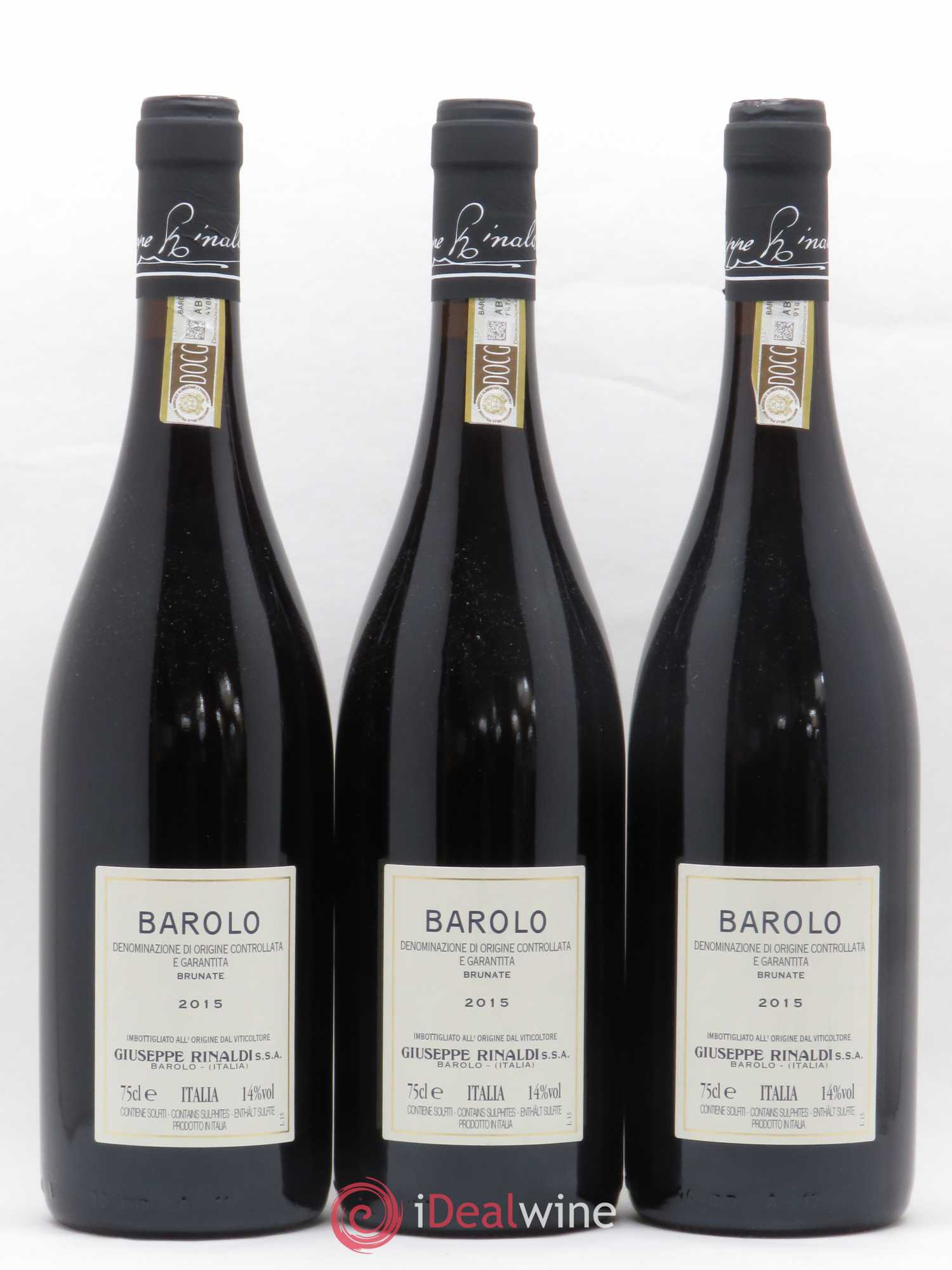 Barolo DOCG Brunate  Giuseppe Rinaldi 2015 - Lot of 12 bottles - 4