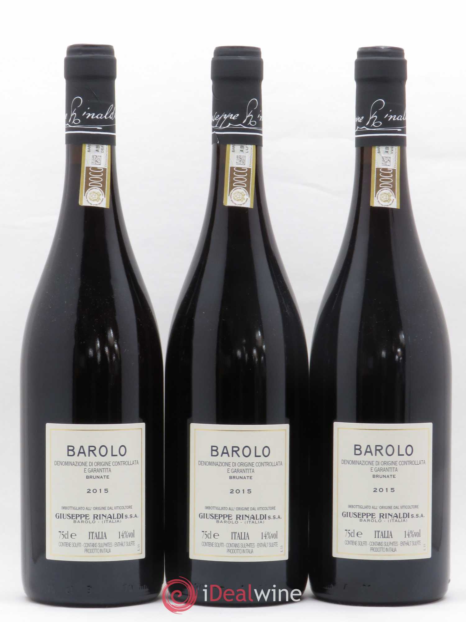 Barolo DOCG Brunate  Giuseppe Rinaldi 2015 - Lot of 12 bottles - 6