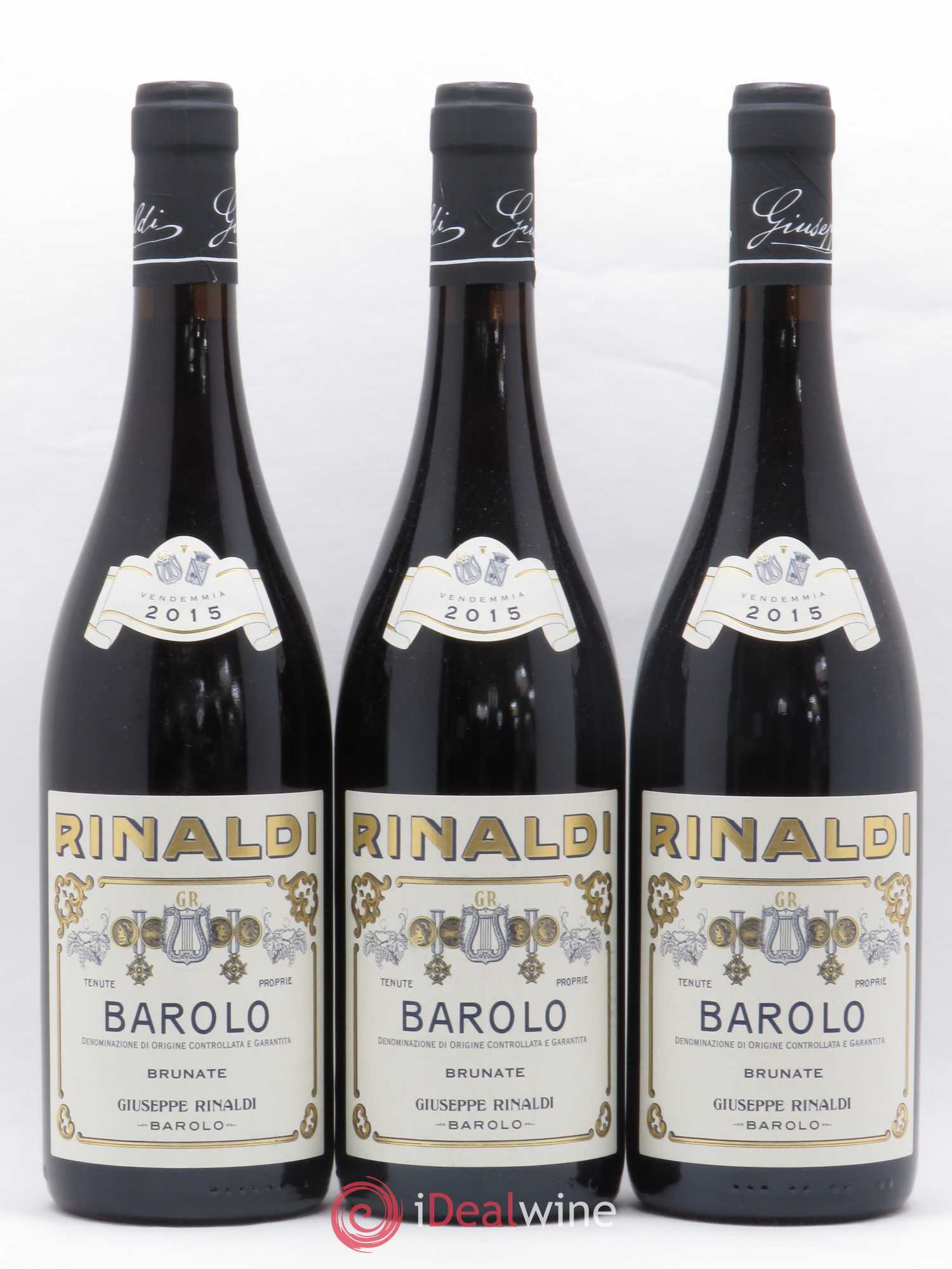 Barolo DOCG Brunate  Giuseppe Rinaldi 2015 - Lot of 12 bottles - 7