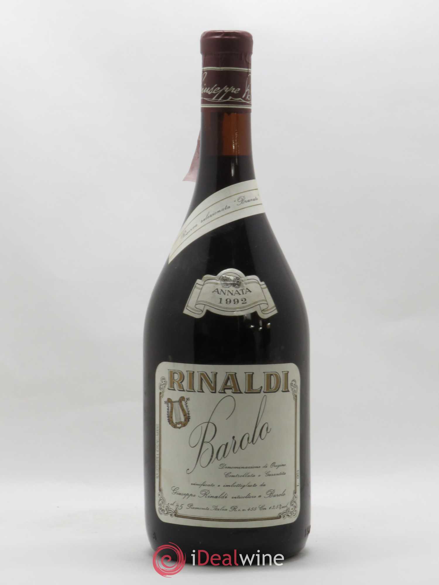 Barolo Brunate Riserva Speciale Giuseppe Rinaldi 1992 - Lot de 1 magnum - 0