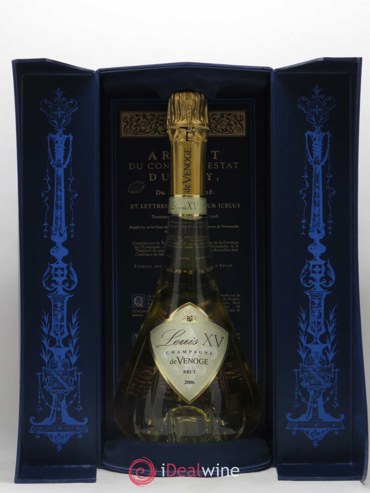 Champagne De Venoge Louis XV brut 2006 - Lot of 1 bottle - 1