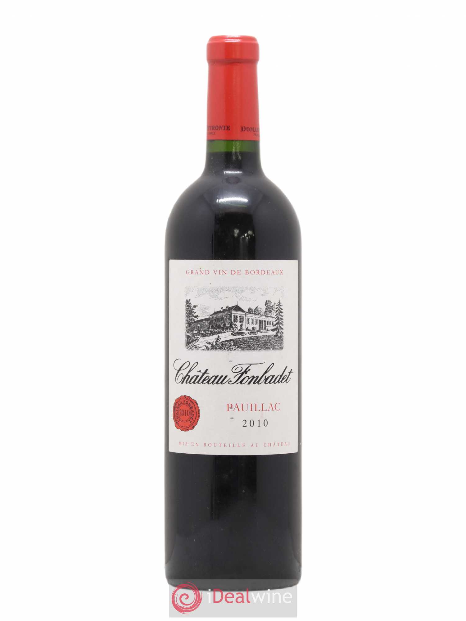 Château Fonbadet 2010 - Lot de 1 bouteille - 0