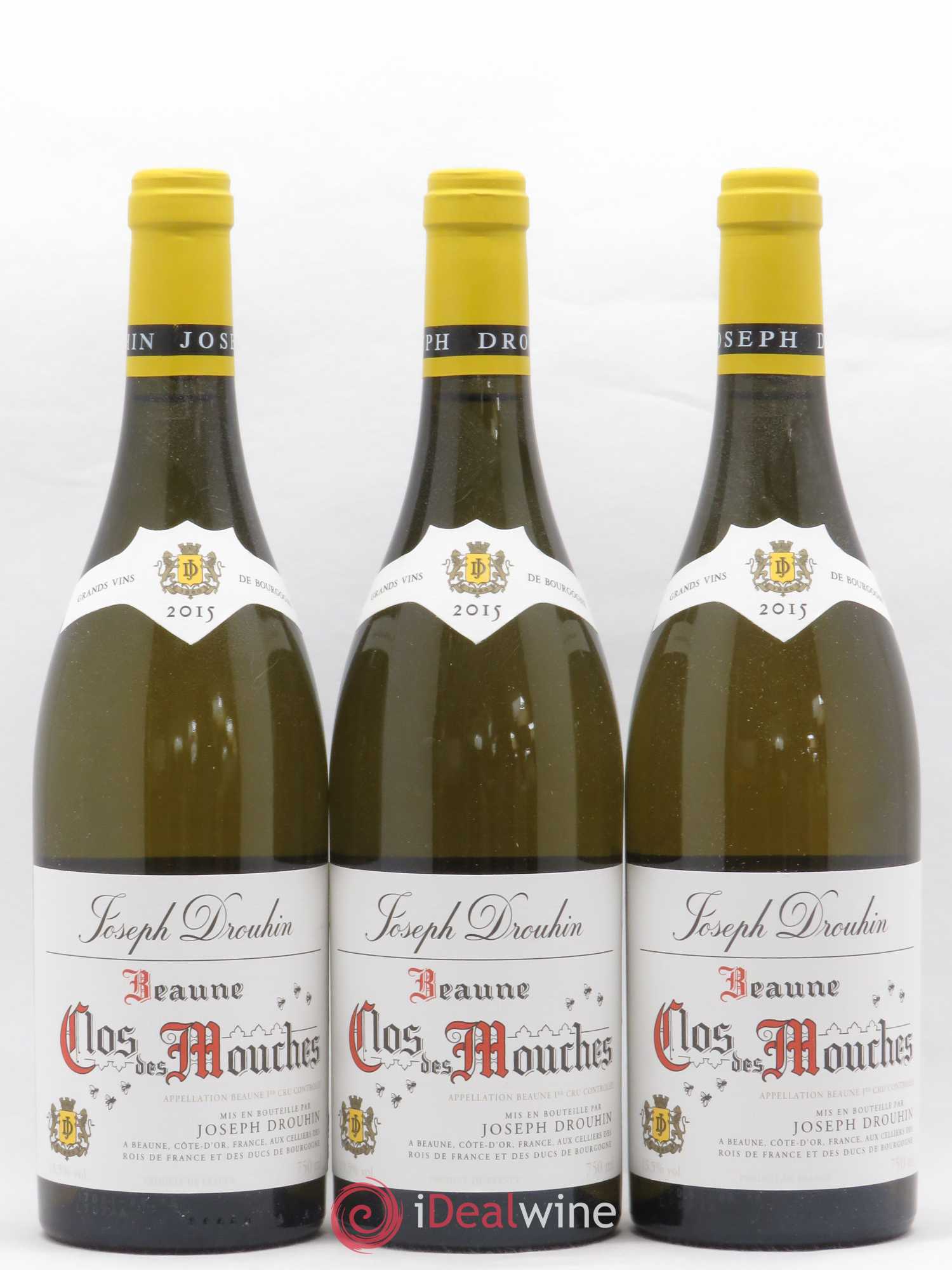 Beaune 1er Cru Clos des Mouches Joseph Drouhin 2015 - Lot de 3 bouteilles - 0