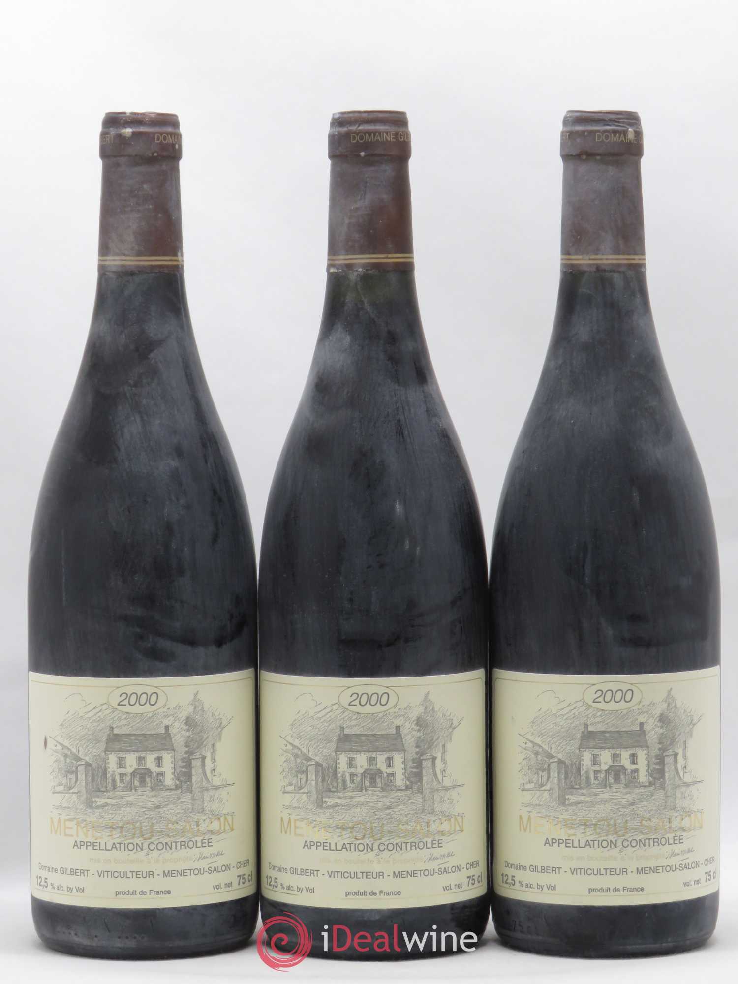 Menetou-Salon Domaine Gilbert (no reserve) 2000 - Lot of 3 bottles - 0