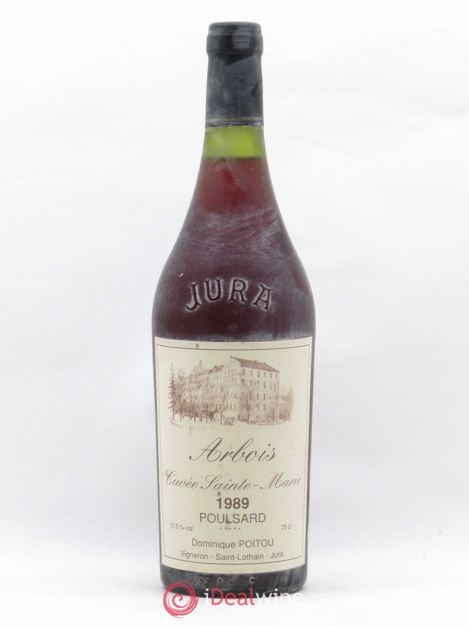 Arbois Poulsard Cuvée Sainte Marie Dominique Poitou (sans prix de réserve) 1989 - Lot de 1 bouteille - 0