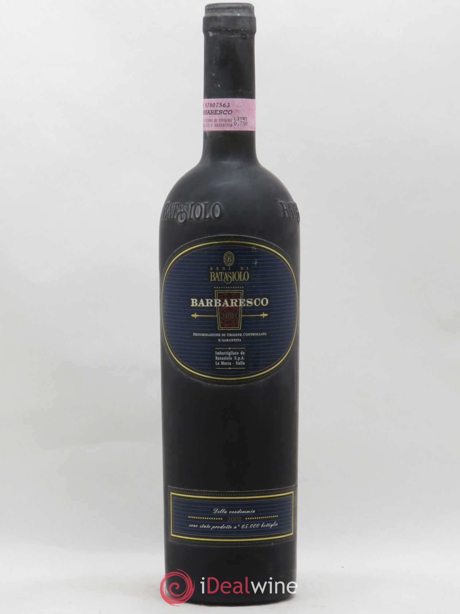 Barbaresco DOCG Beni di Batasiolo 2001 - Lot de 1 bouteille - 0