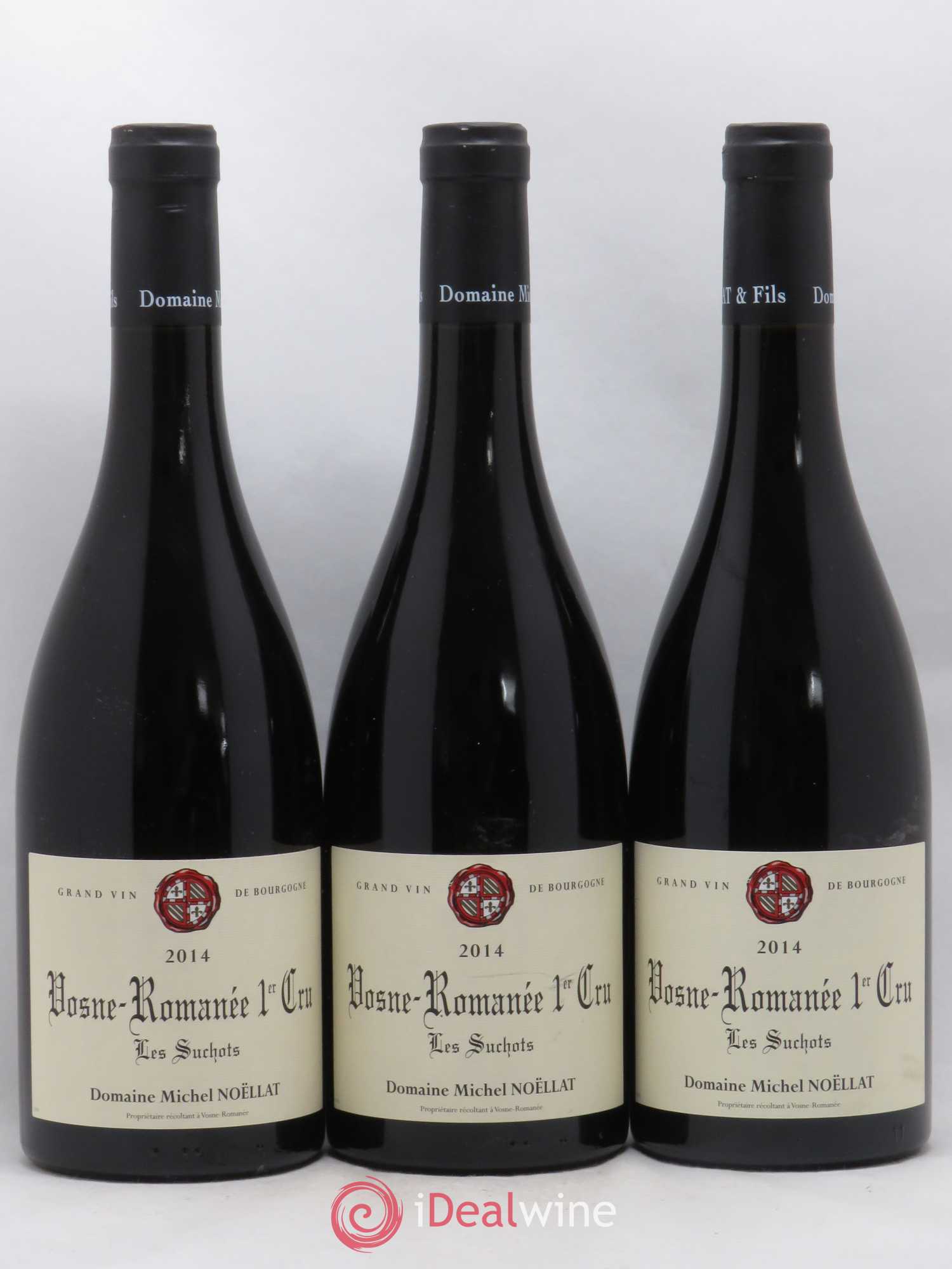 Vosne-Romanée 1er Cru Les Suchots Michel Noëllat et Fils (Domaine) 2014 - Lot de 3 bouteilles - 0