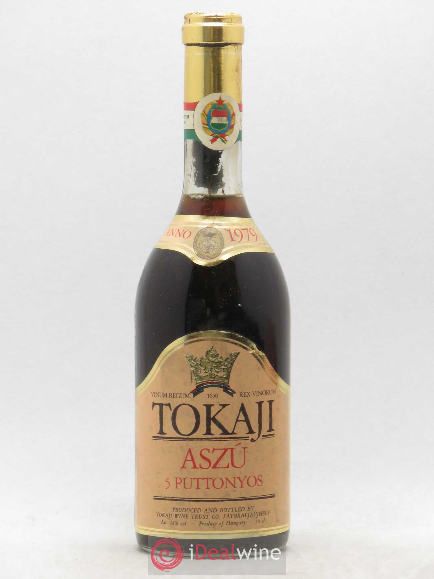 Tokaji Aszu 5 Puttonyus Wine Trust Satoraljaujhely 50 Cl 1979 - Lot of 1 bottle - 0