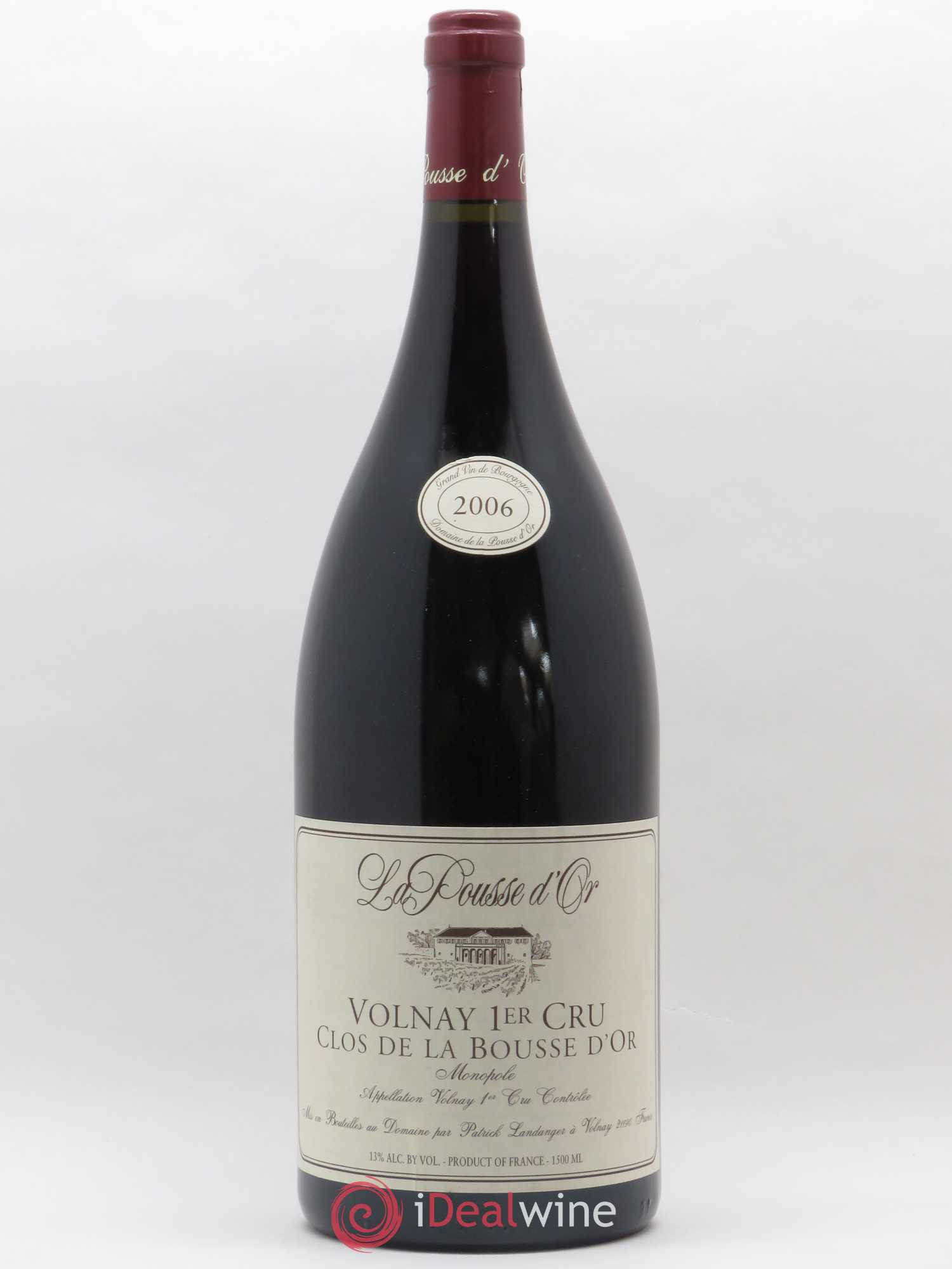 Volnay 1er Cru Clos de la Bousse d'Or La Pousse d'Or (Domaine de) 2006 - Lot de 1 magnum - 0