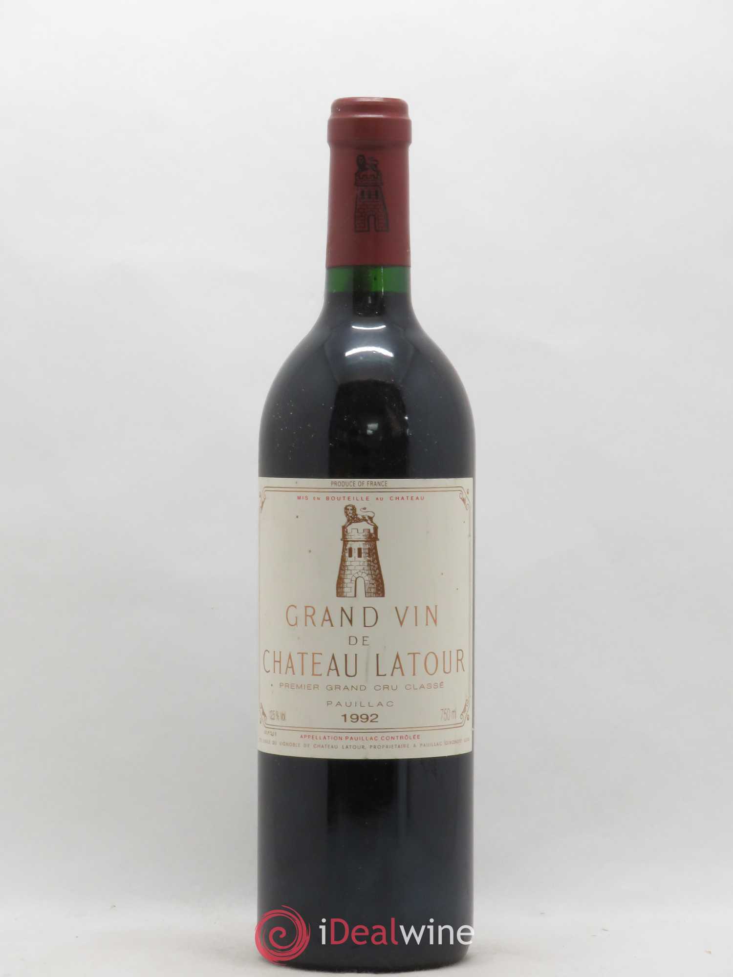 Château Latour 1er Grand Cru Classé 1992 - Lot of 1 bottle - 0