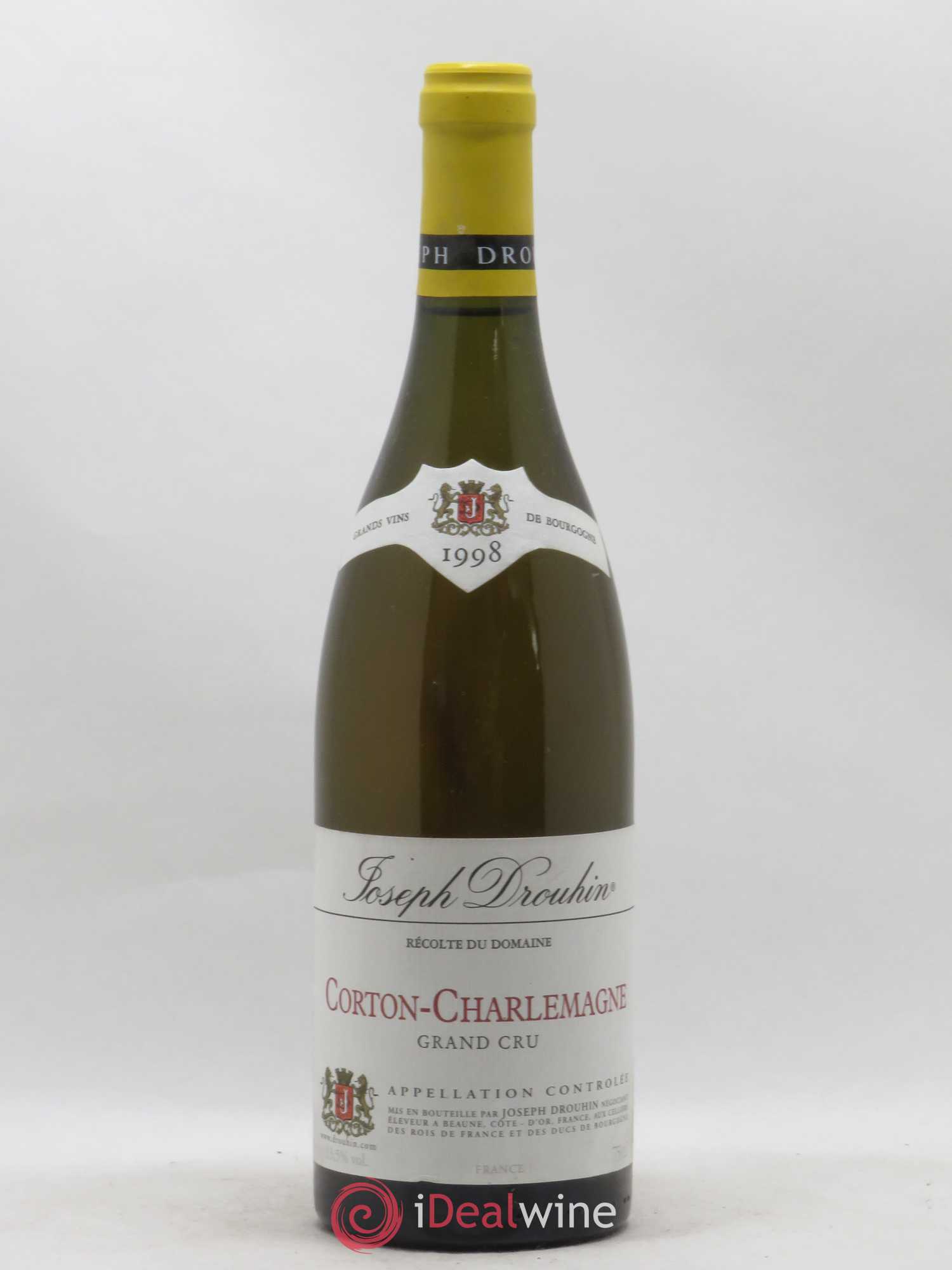 Corton-Charlemagne Grand Cru Joseph Drouhin 1998 - Lot of 1 bottle - 0