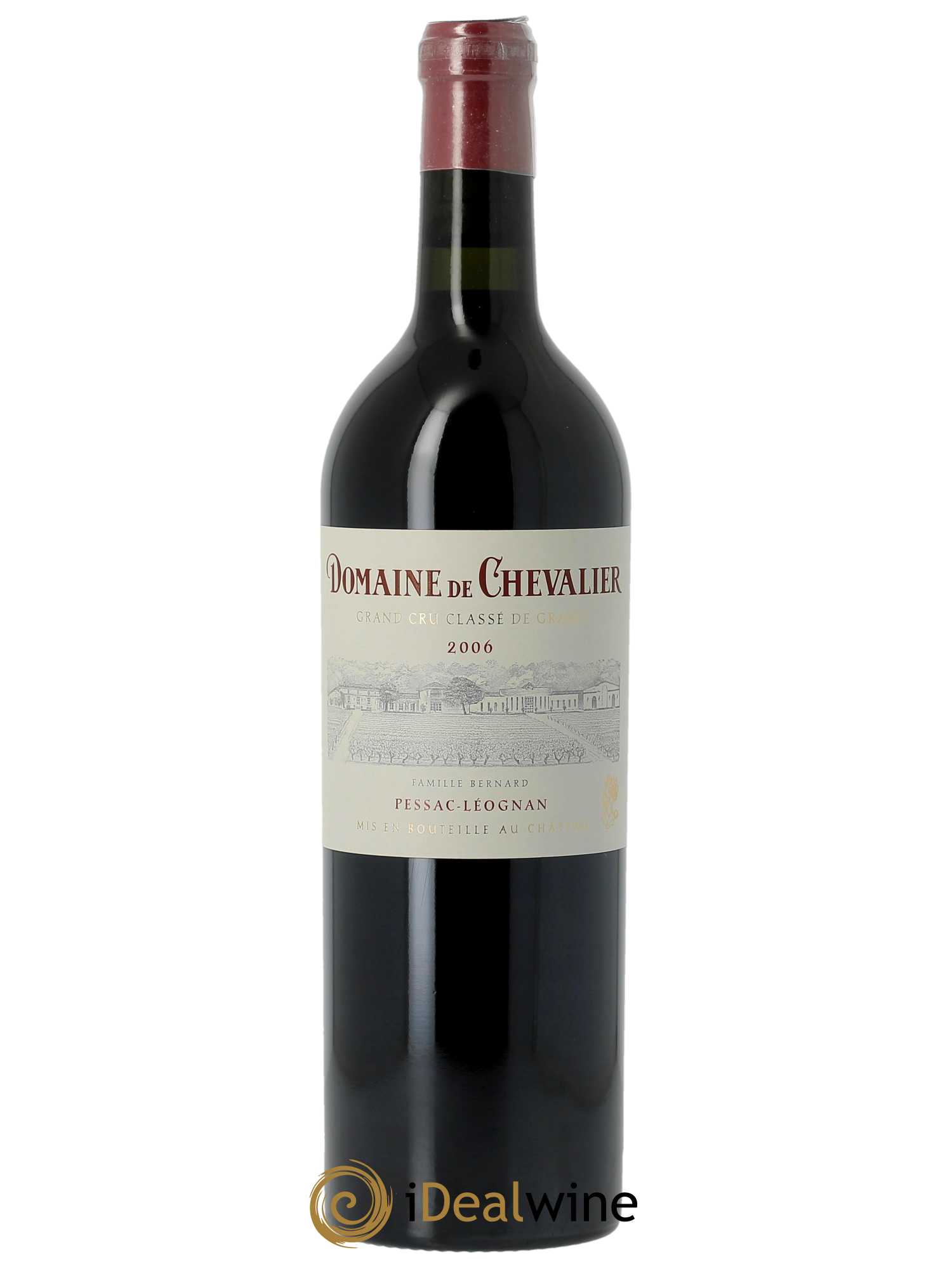 Domaine de Chevalier Cru Classé de Graves (Original-Holzkiste ab 12 St.) 2006 - Posten von 1 Flasche - 0