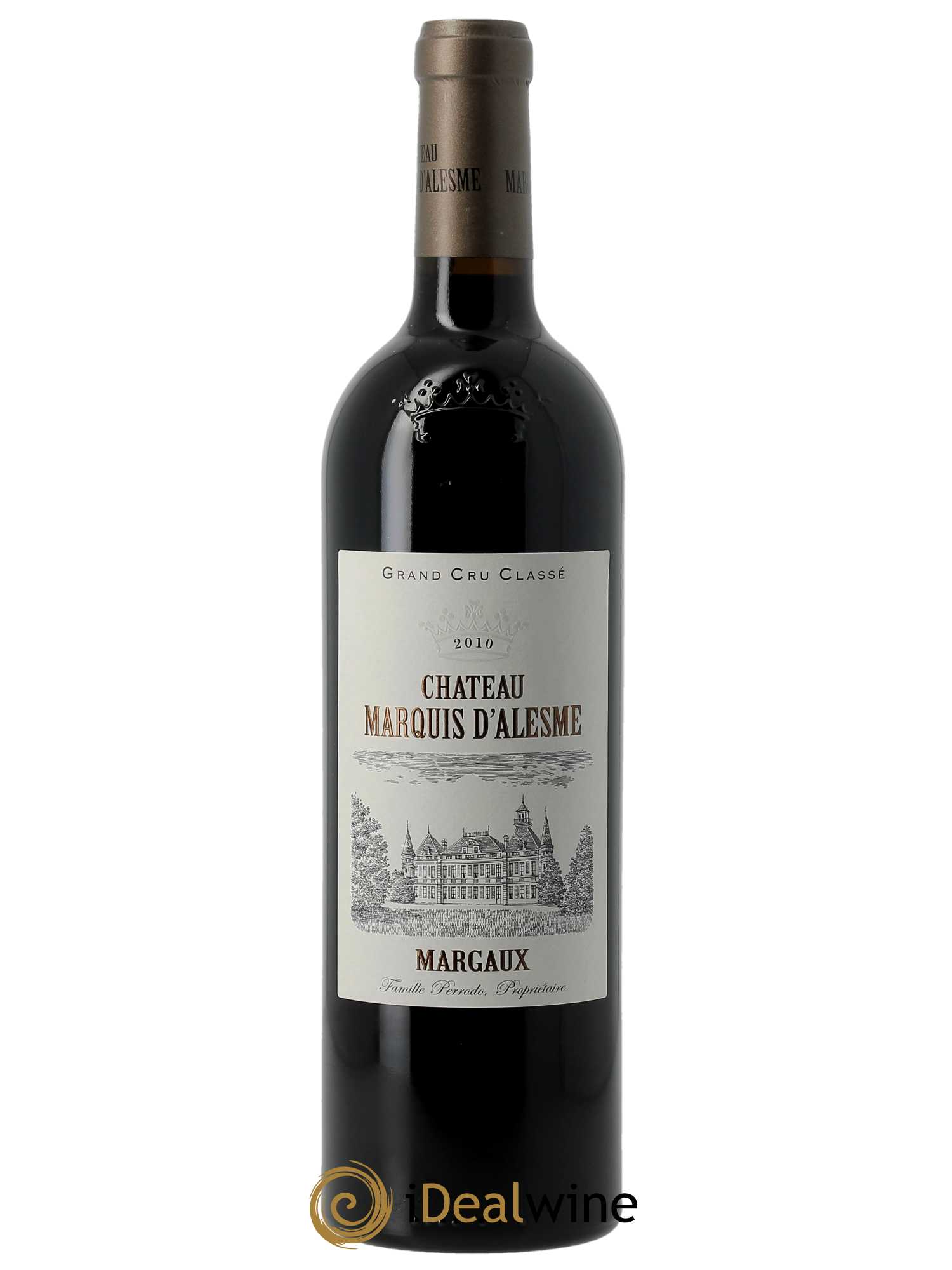 Château Marquis d'Alesme Becker 3ème Grand Cru Classé (OWC if 12 bts) 2010 - Lot of 1 bottle - 0