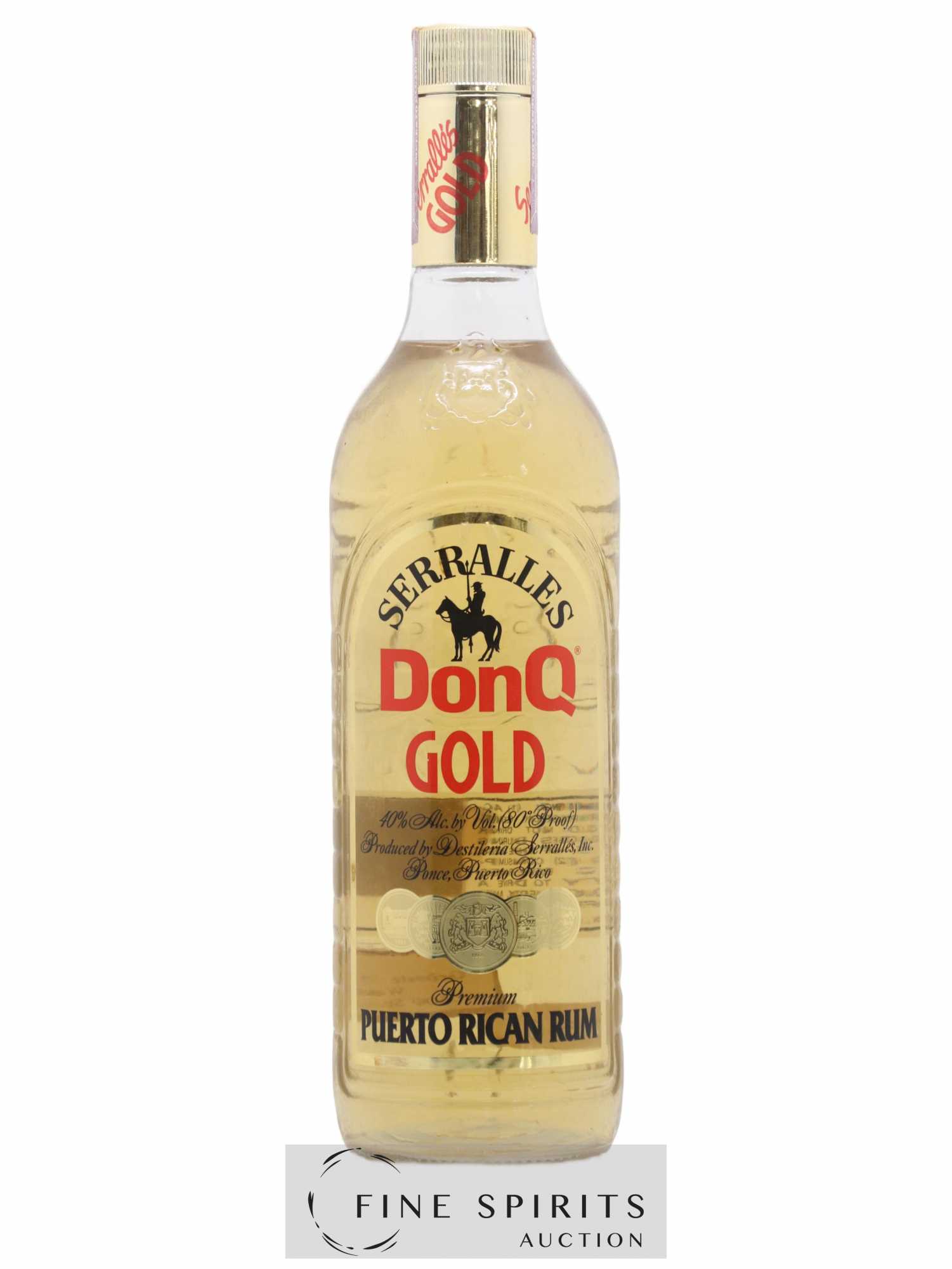 Don Q Of. Gold  (ohne Mindestpreis) - Posten von 1 Flasche - 0