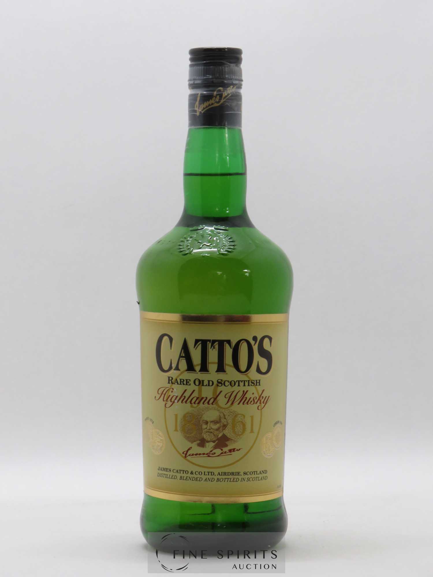 Catto's Of. JC 1861 Rare Old Scottish Highland Whisky - Lot of 1 bottle - 1