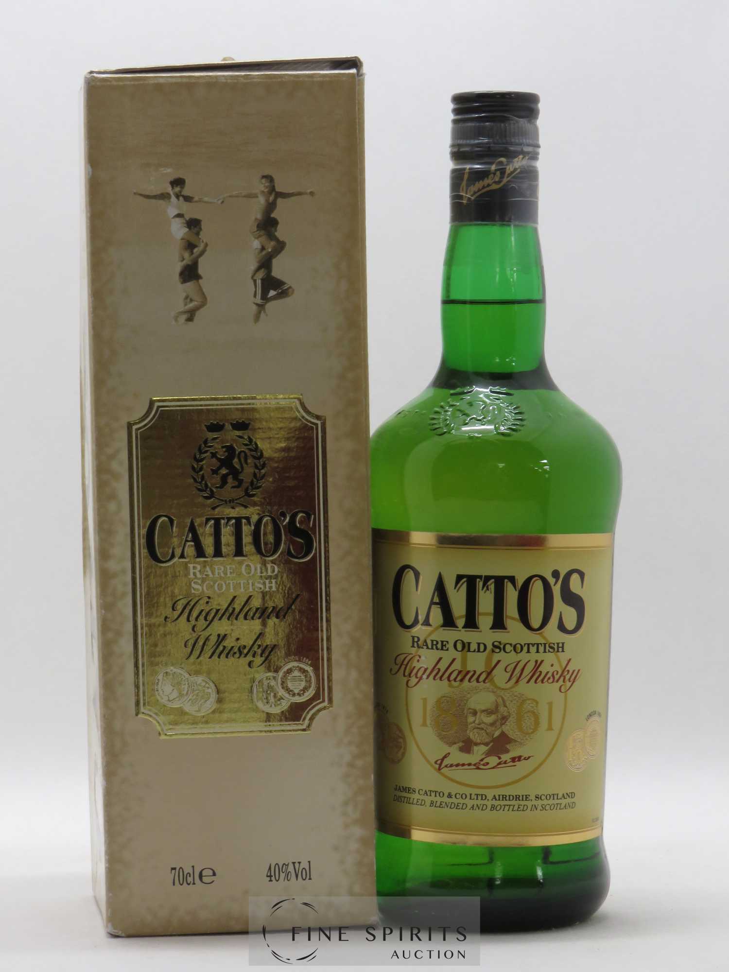 Catto's Of. JC 1861 Rare Old Scottish Highland Whisky - Lot of 1 bottle - 0