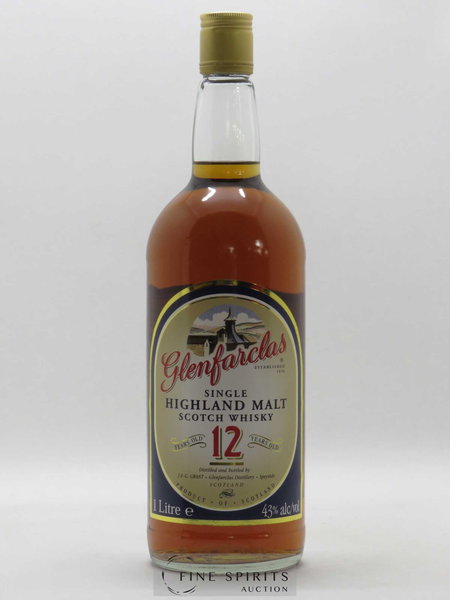 Glenfarclas 12 years Of. Single Highland Malt - Lot of 1 bottle - 1