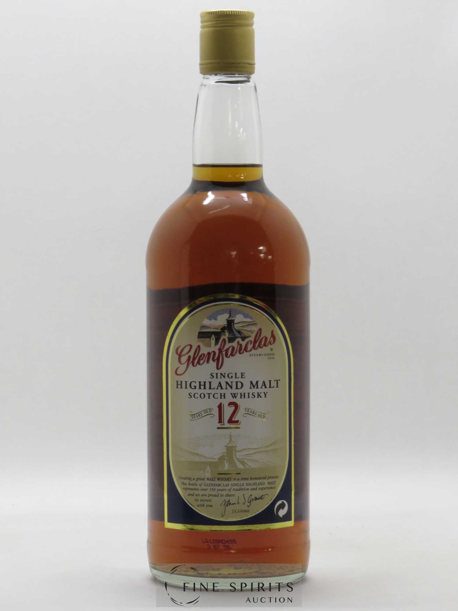 Glenfarclas 12 years Of. Single Highland Malt - Lot of 1 bottle - 2