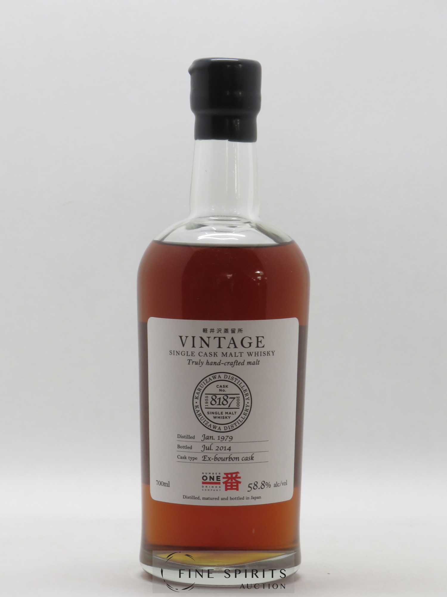 Karuizawa 1979 Number One Drinks Vintage Single Cask n°8187 - bottled 2014 LMDW Ex-Bourbon Cask - Lot de 1 bouteille - 1