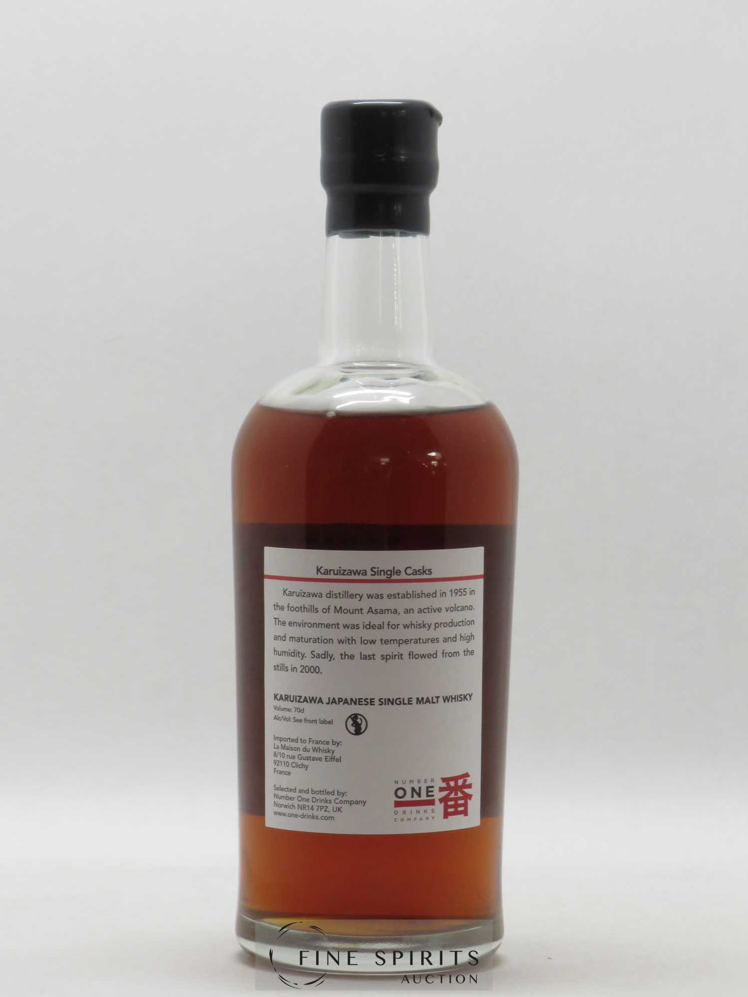 Karuizawa 1979 Number One Drinks Vintage Single Cask n°8187 - bottled 2014 LMDW Ex-Bourbon Cask - Lot de 1 bouteille - 2