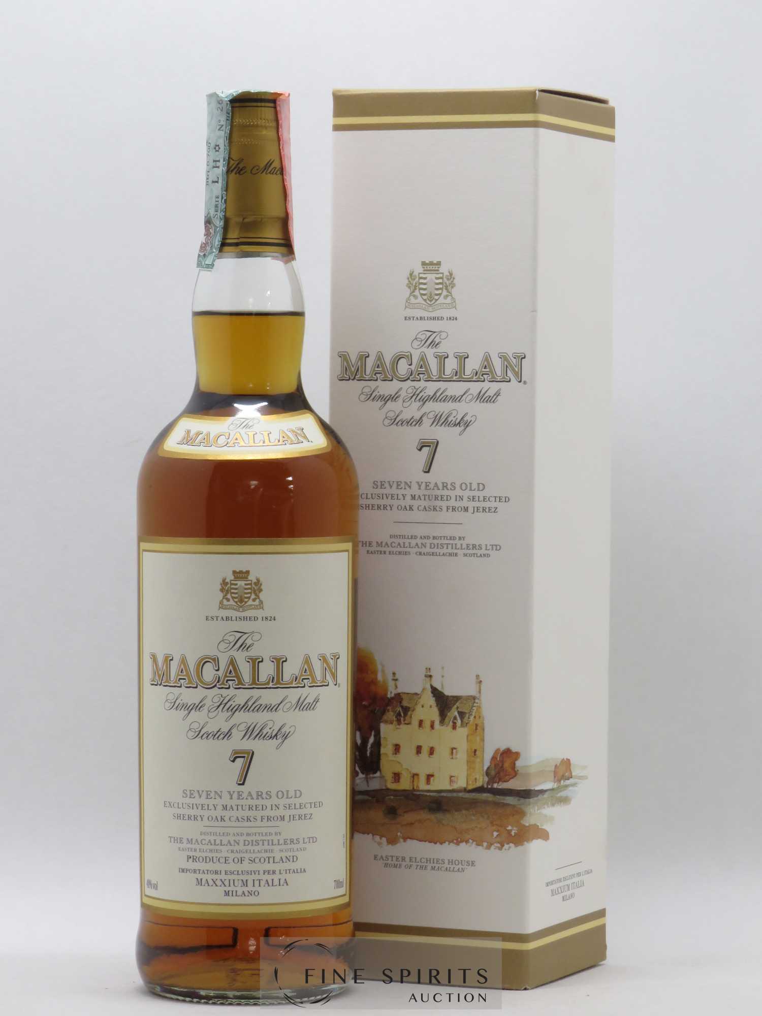 Macallan (The) 7 years Of. The Mystery of Sherry Oak Maturation Maxxium Italia Milano Exclusively Matured in Selected Sherry Oak Cask From Jerez - Lot of 1 bottle - 0