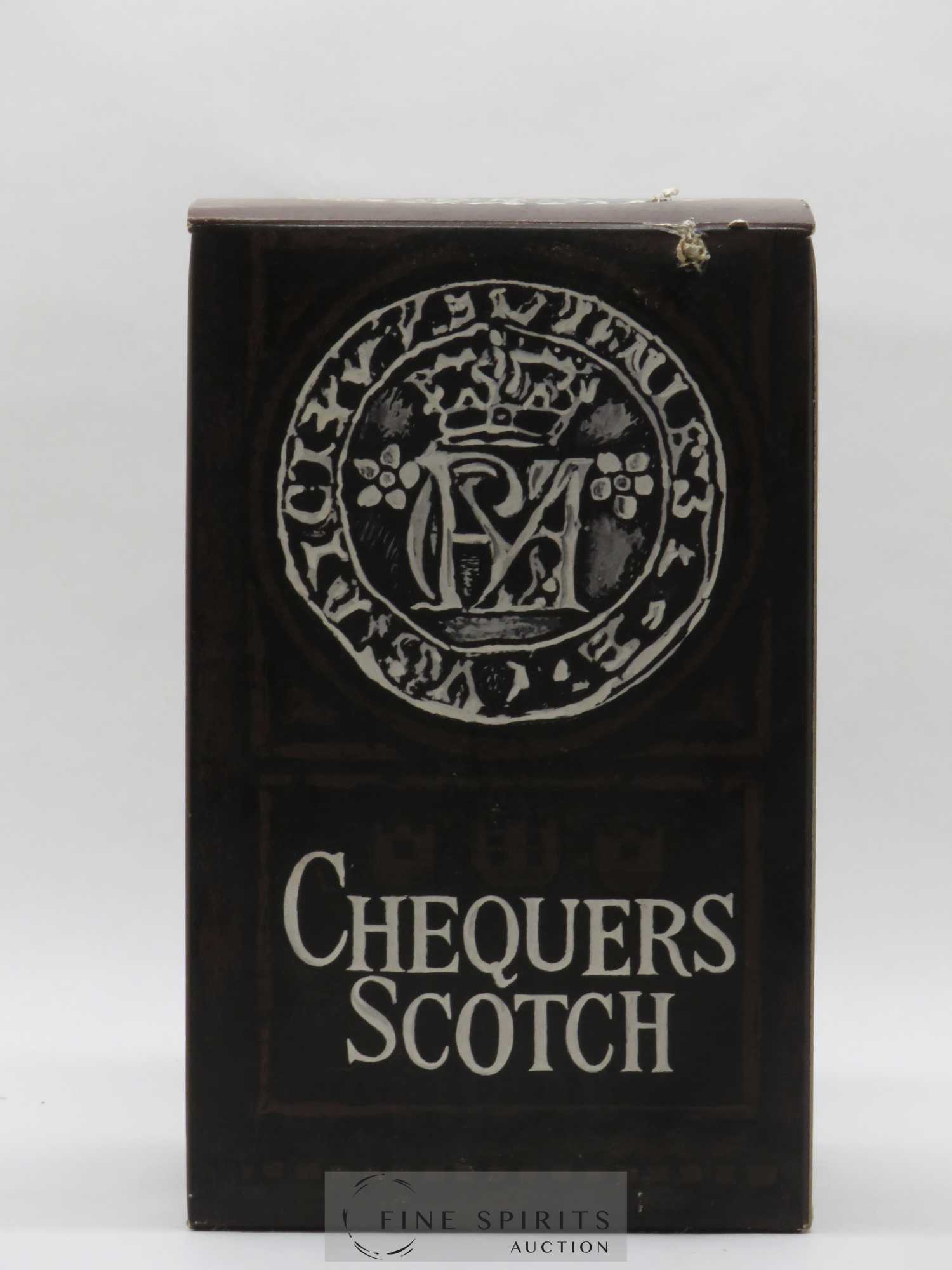 Chequers  12 years Of. Ceramic the Superb deluxe - Lot of 12 bottles - 2