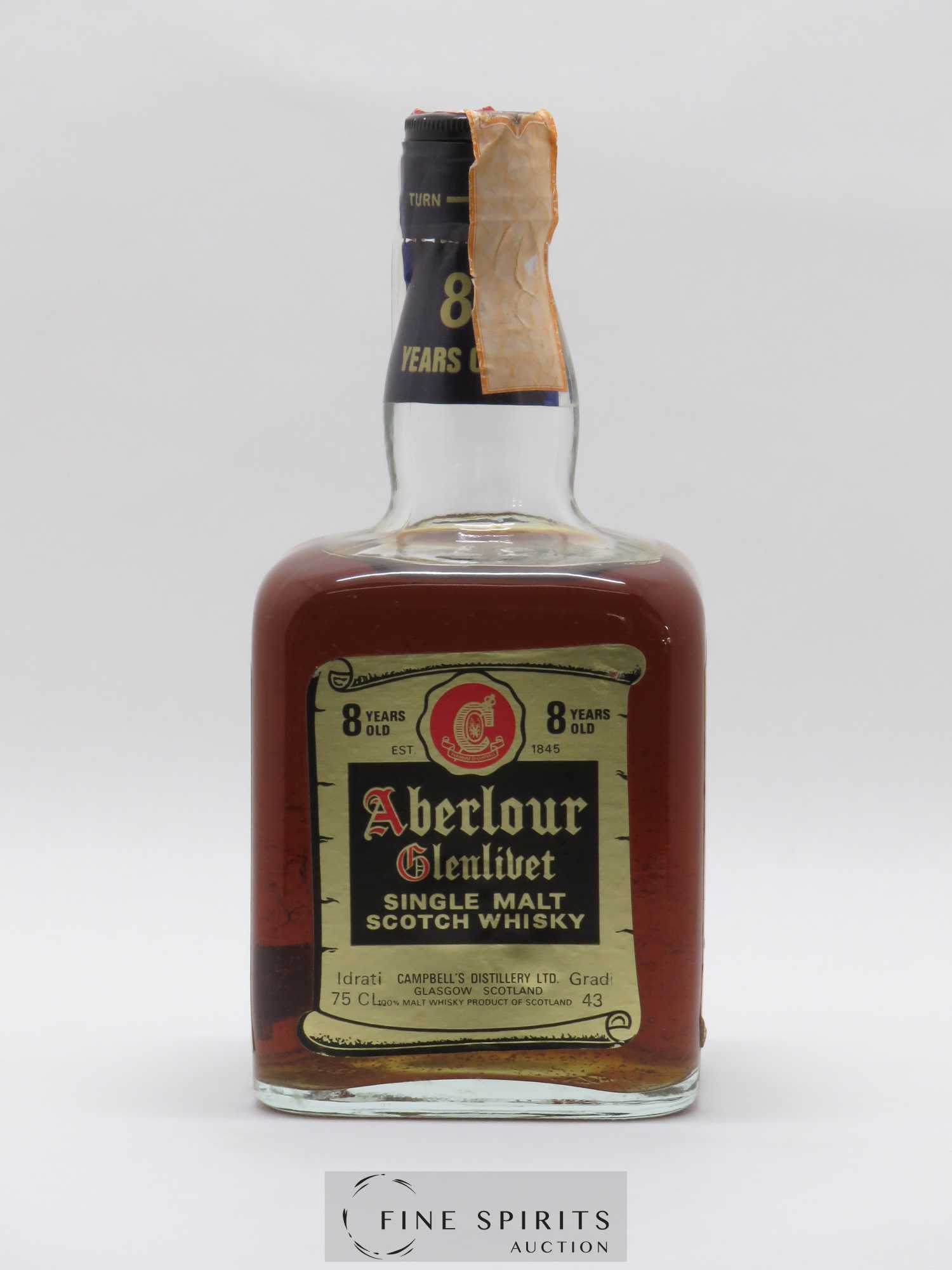 Aberlour 8 years Of. Campbell's Distillery - Posten von 1 Flasche - 0