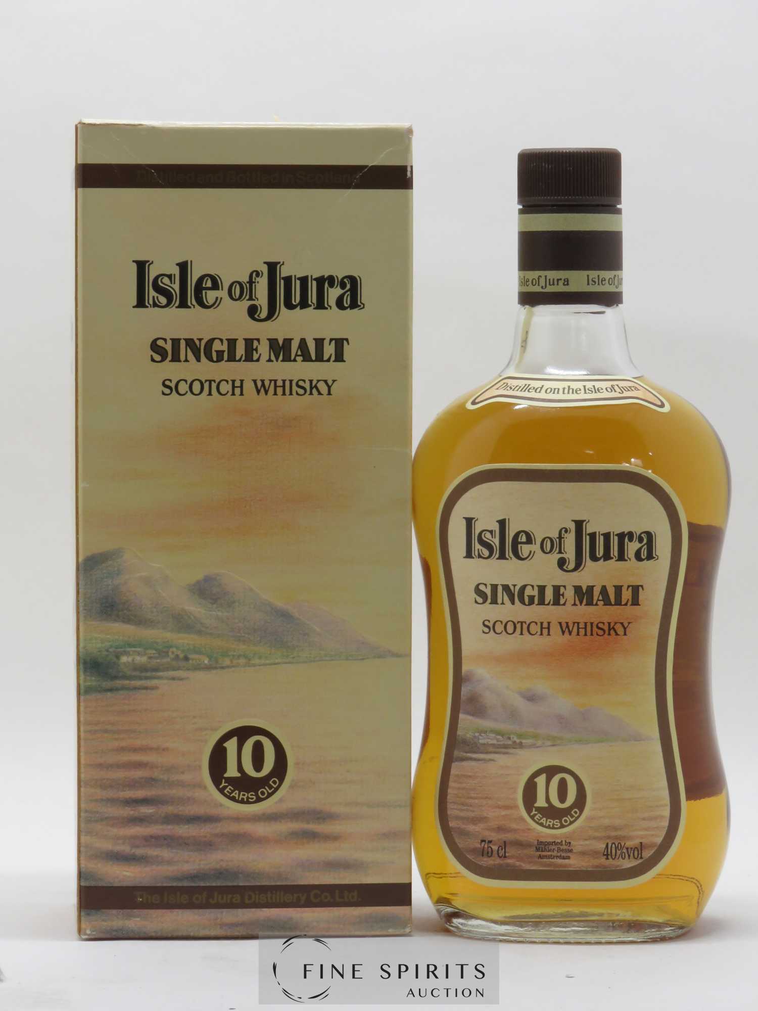 Jura 10 years Of. Old Oval Label 1980's - Lot of 1 bottle - 0