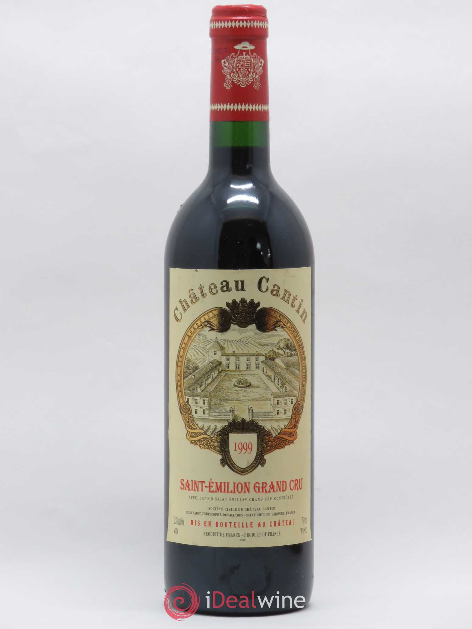 Château Cantin 1999 - Lot de 1 bouteille - 0