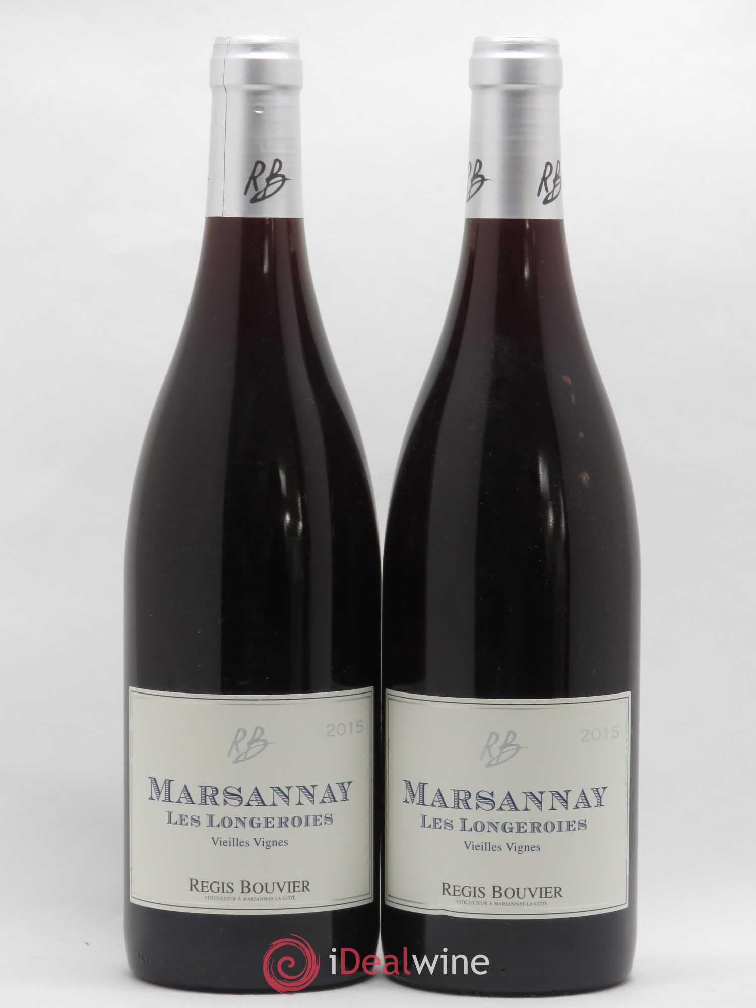 Marsannay Les Longeroies Vieilles Vignes Régis Bouvier 2015 - Lot de 2 bouteilles - 0