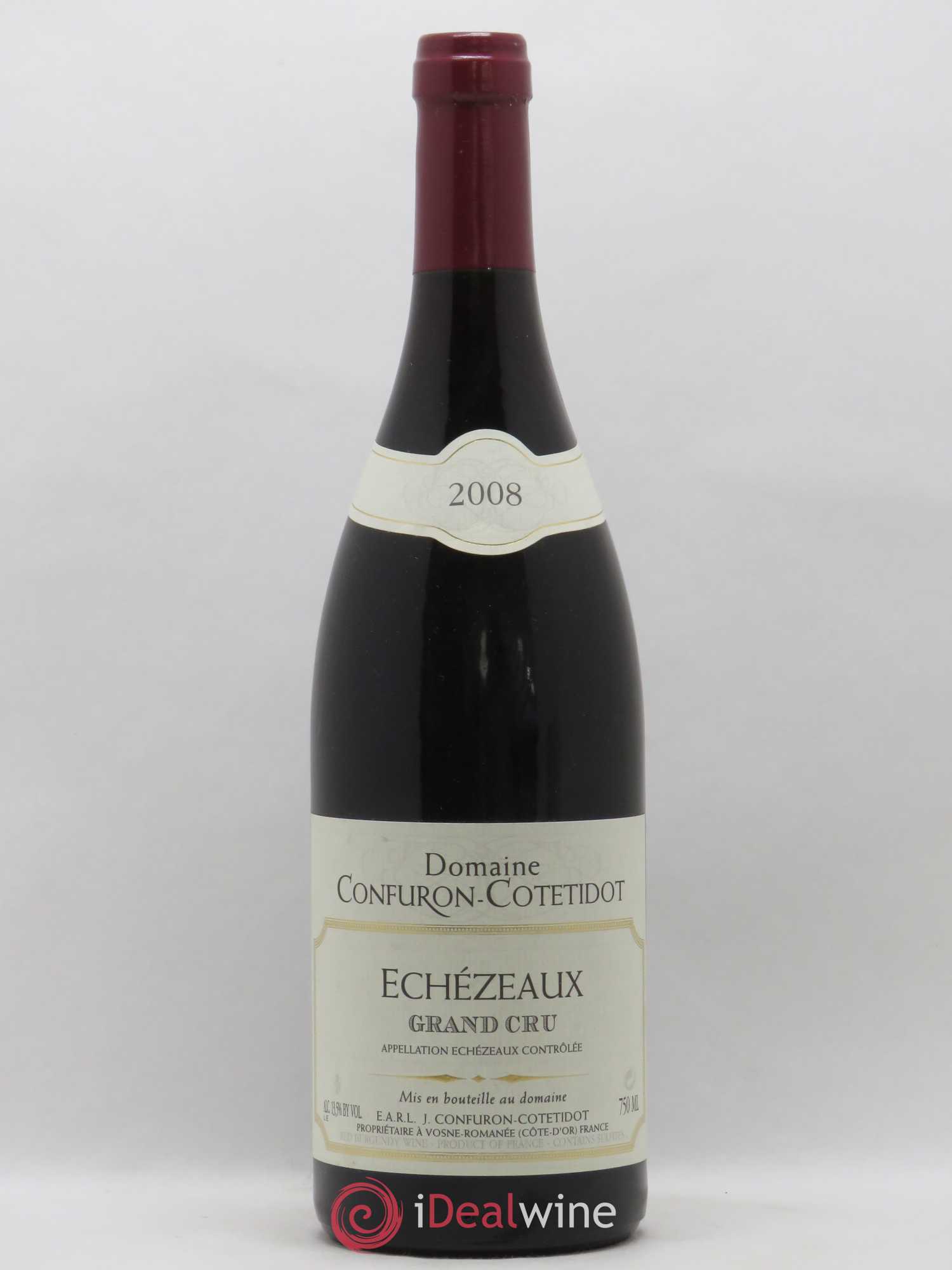 Echezeaux Grand Cru Confuron-Cotetidot 2008 - Lot de 1 bouteille - 0