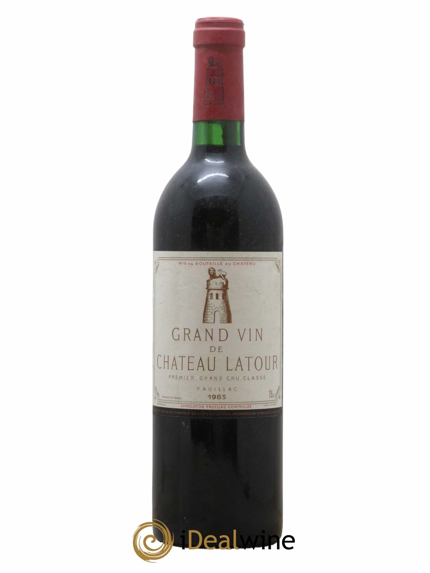 Château Latour 1er Grand Cru Classé 1983 - Lot de 1 bouteille - 0