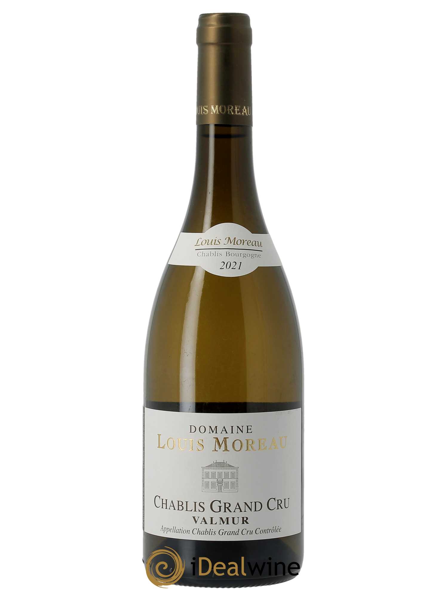 Chablis  Grand Cru Valmur  Louis Moreau 2021 - Lotto di 1 bottiglia - 0