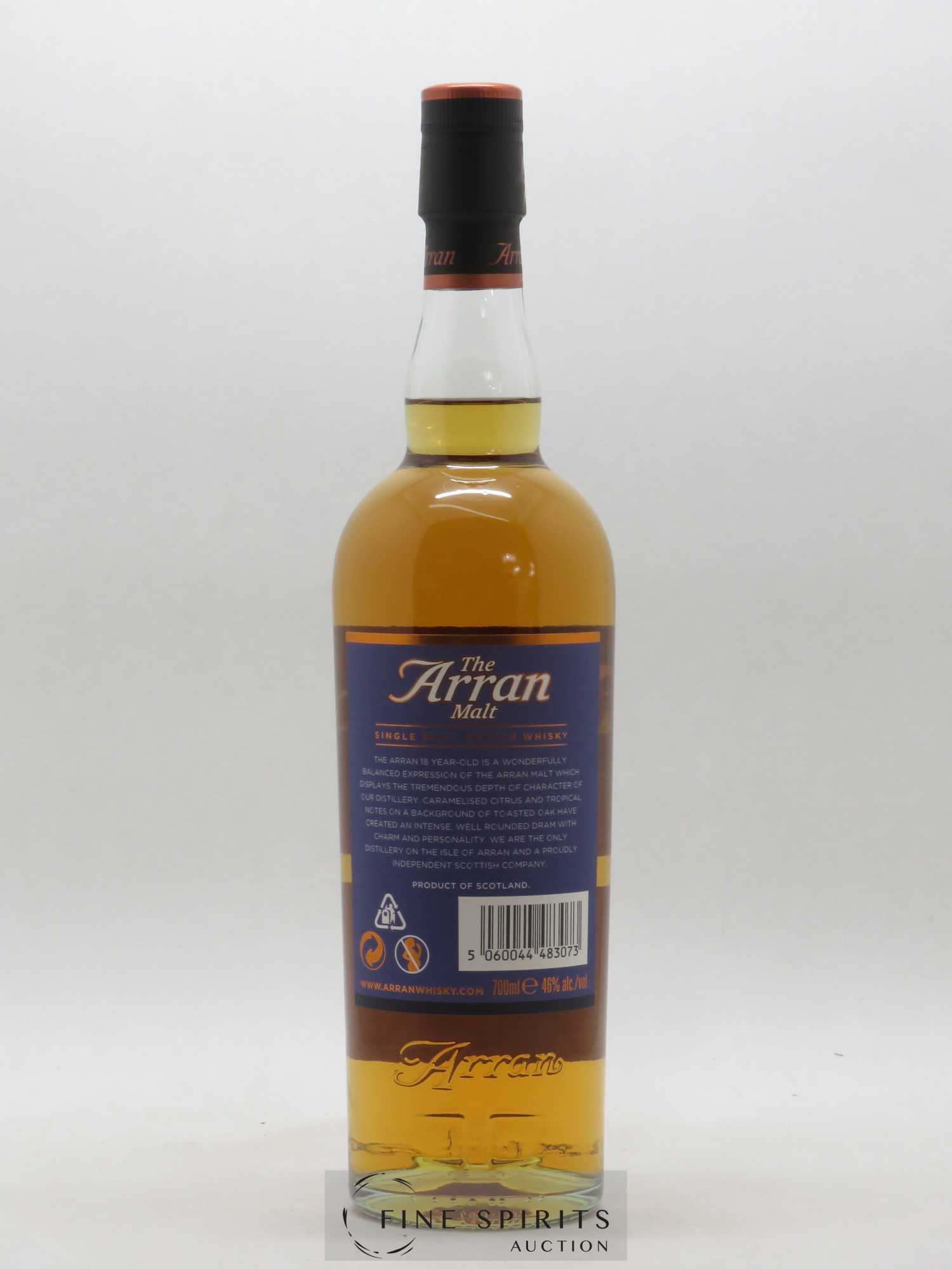 Arran 18 years Of. The Arran Malt - Lot de 1 bouteille - 2