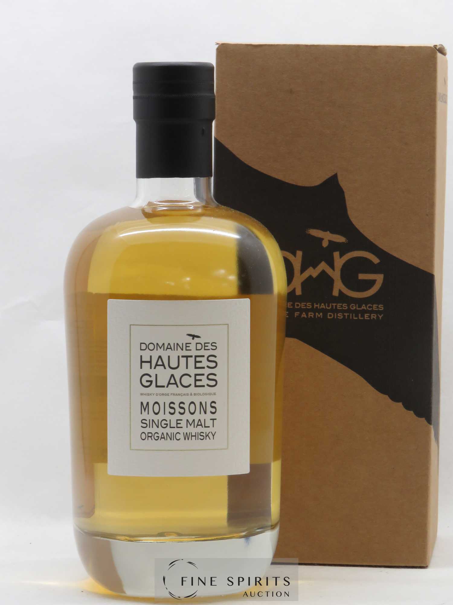 Domaine des Hautes Glaces Of. Orge Single Malt Moissons - Lot de 1 bouteille - 0