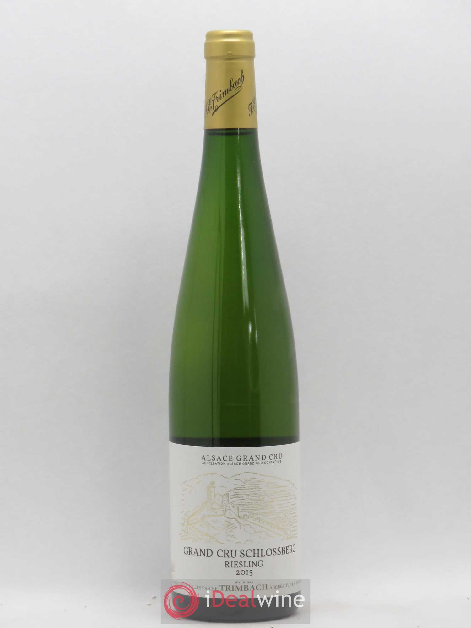 Alsace Riesling Grand Cru Schlossberg Trimbach (Domaine) 2015 - Lot de 1 bouteille - 0