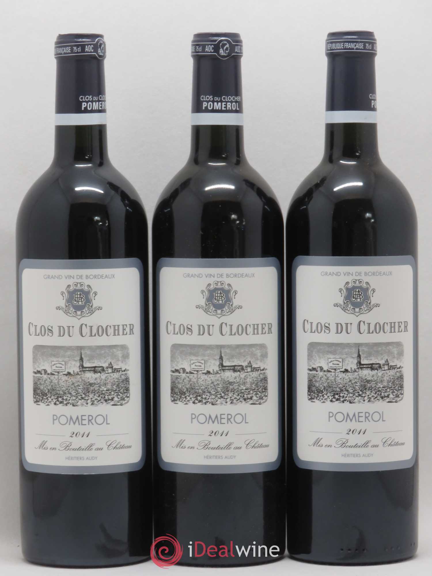 Clos du Clocher 2011 - Lot of 12 bottles - 1