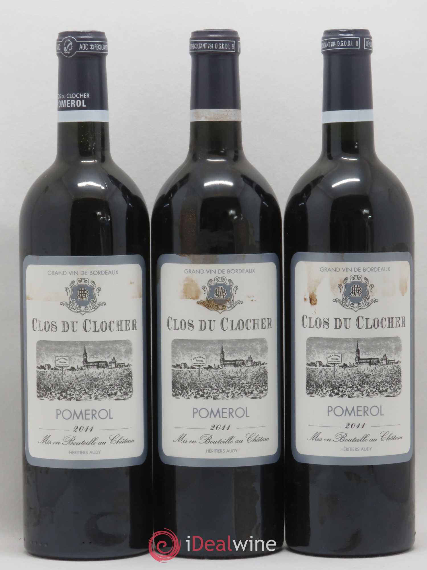 Clos du Clocher 2011 - Lot of 12 bottles - 2