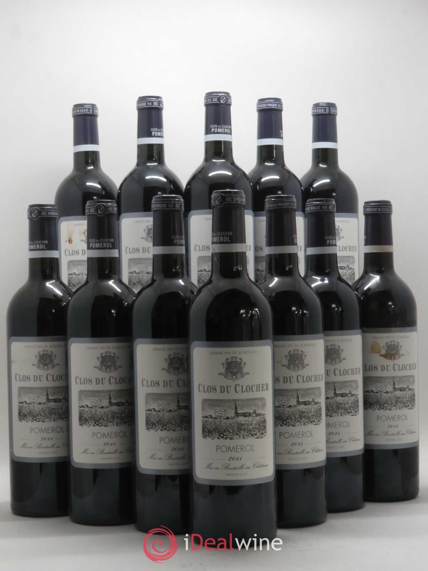 Clos du Clocher 2011 - Lot of 12 bottles - 0