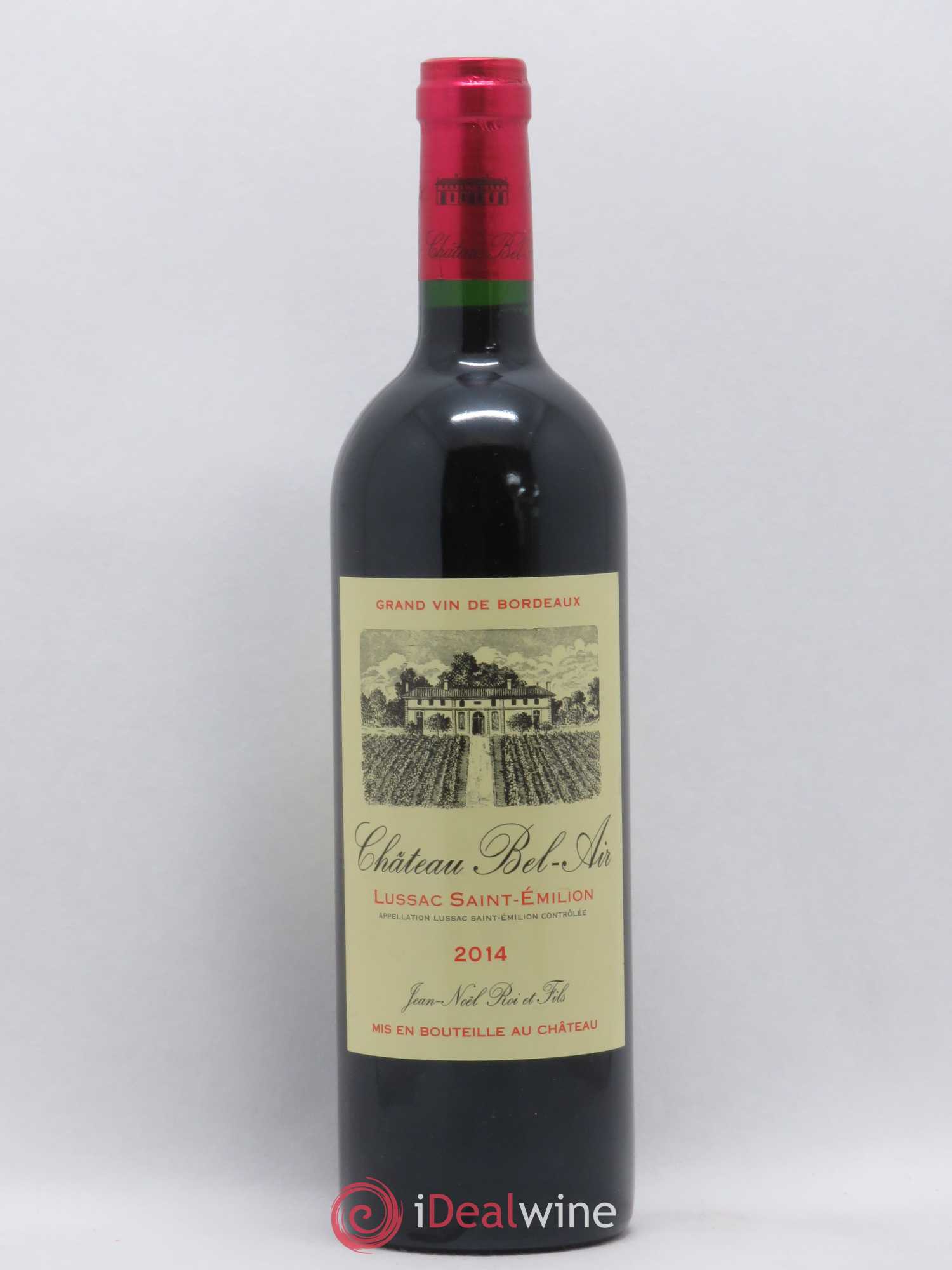 Lussac Saint-Emilion Château Bel-Air 2014 - Lot de 1 bouteille - 0