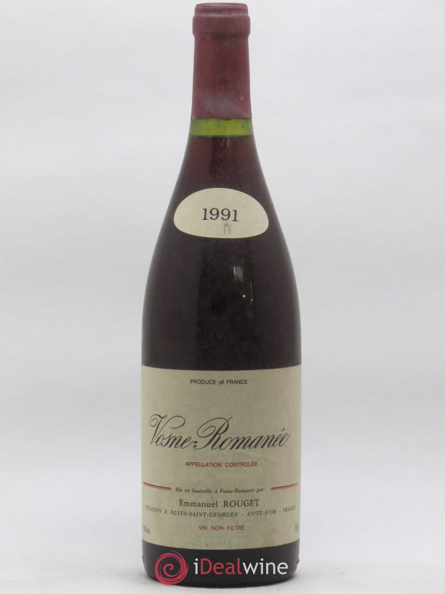 Vosne-Romanée Emmanuel Rouget 1991 - Lot of 1 bottle - 0